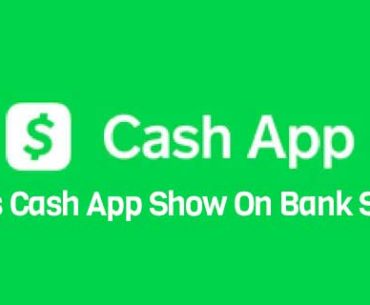 How Does Cash App Show On Bank Statement
