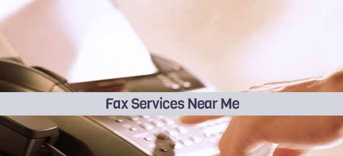 Fax Services Near Me