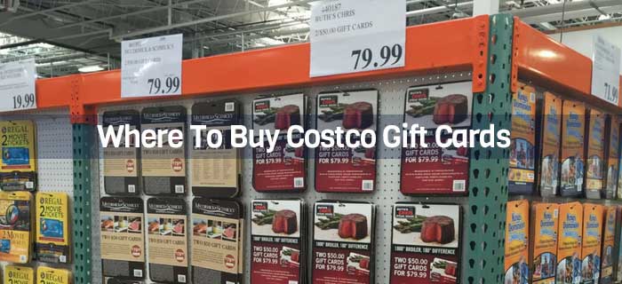 Where To Buy Costco Gift Cards
