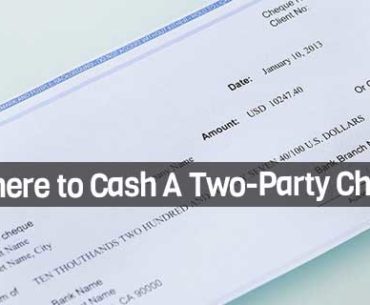 Where to Cash A Two-Party Check