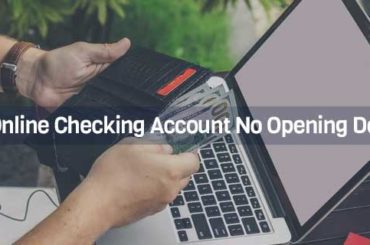 Free Online Checking Account No Opening Deposit
