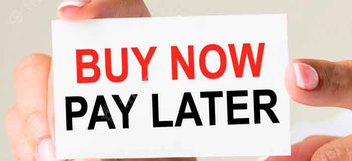 Buy Now Pay Later Financing effect credit